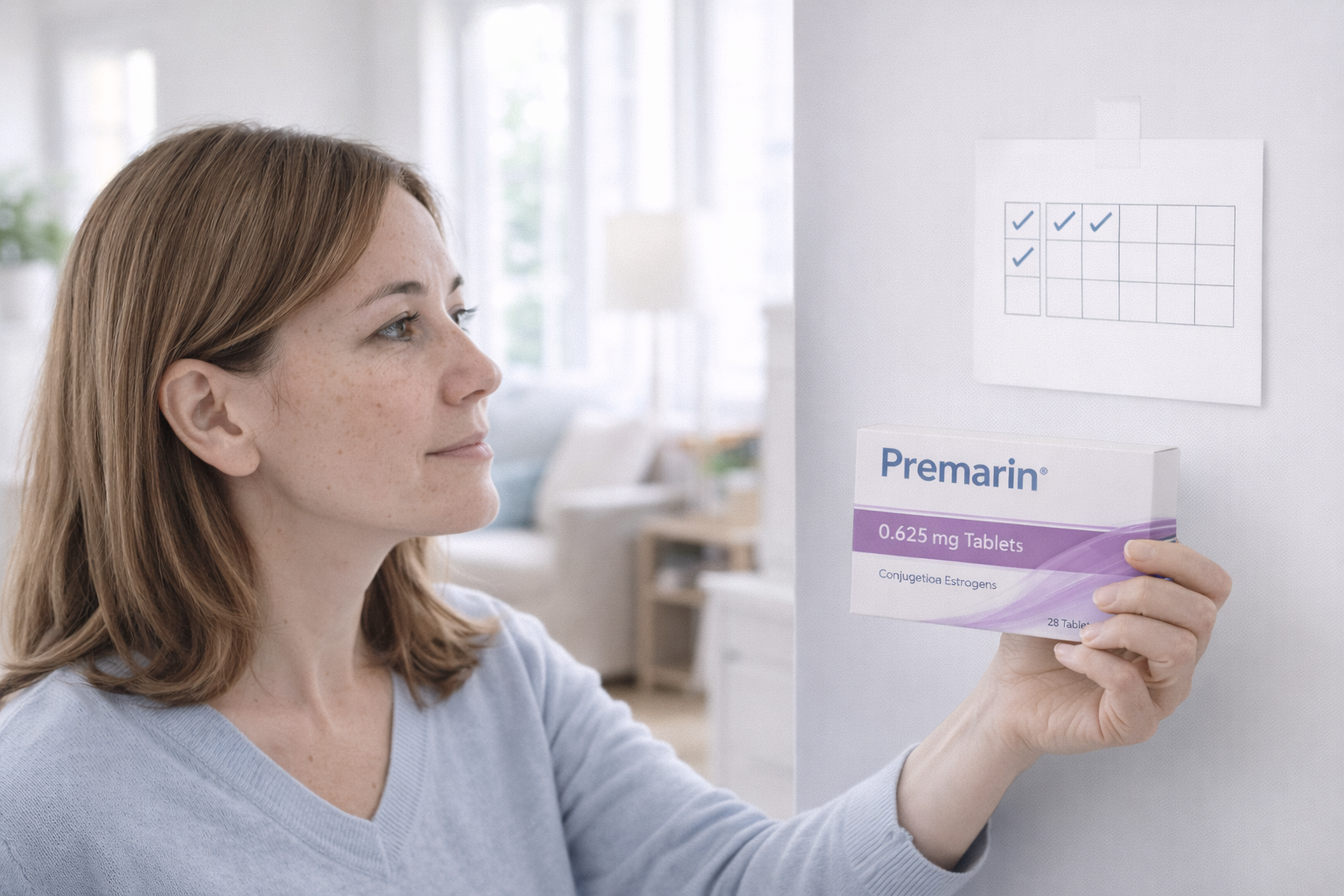 premarin tablets used for hormone replacement therapy